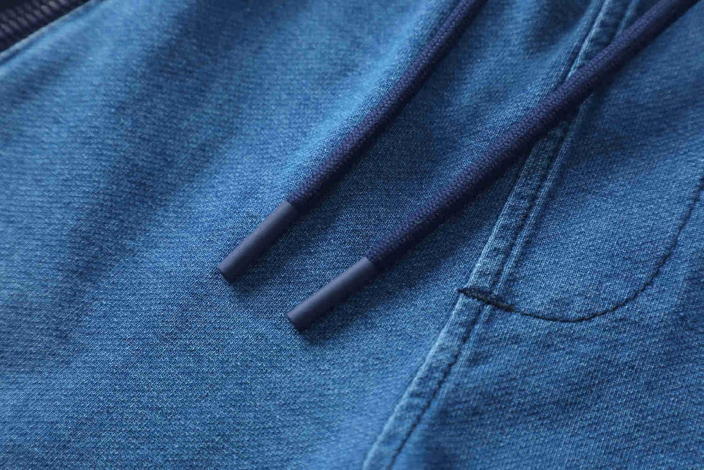 Chlapecké riflové tepláky - kalhoty Kugo CK0932 černé